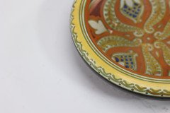 Gouda Holland, Pottery Bowl, with Colourful Flowers, Marked in Blue to the Base - Thumbnail 10