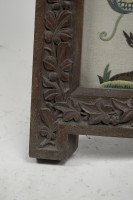 A Large Gothic Revival Picture Frame with Stylized Floral Carvings - Thumbnail 15