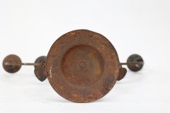 Goberg Germany Hugo Berger. Arts & Crafts Five Branch Handmade Iron Candelabra - Thumbnail 19