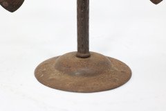 Goberg Germany Hugo Berger. Arts & Crafts Five Branch Handmade Iron Candelabra - Thumbnail 17