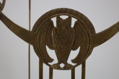 WMF ( attributed. ). An Art Nouveau Candelabra with Six Sconces to the Main Circular Ring - Thumbnail 11