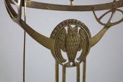 WMF ( attributed. ). An Art Nouveau Candelabra with Six Sconces to the Main Circular Ring - Thumbnail 14