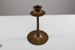 Dryad of Leicester. An Arts & Crafts Brass Candlestick - Thumbnail 5