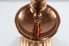 W. A. S. Benson, Pair of Arts & Crafts Copper and Brass Candlesticks - Thumbnail 9
