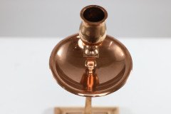 W. A. S. Benson, Pair of Arts & Crafts Copper and Brass Candlesticks - Thumbnail 10