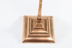 W. A. S. Benson, Pair of Arts & Crafts Copper and Brass Candlesticks - Thumbnail 11