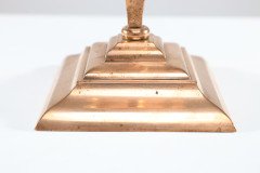 W. A. S. Benson, Pair of Arts & Crafts Copper and Brass Candlesticks - Thumbnail 15
