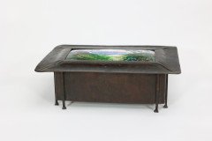 Guild of Handicraft. Arts & Crafts Patinated Copper Cigar Box - Thumbnail 2
