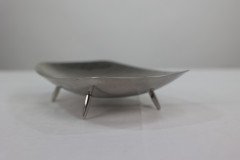 Keswick School of Industrial Art. A Firth Staybrite Stainless Steel Preserve Dish & Spoon - Thumbnail 10