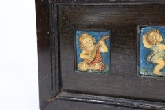 Ellen Mary Rope for Della Robbia Pottery. A Small Picture Frame with Three Plaster Plaques - Thumbnail 9