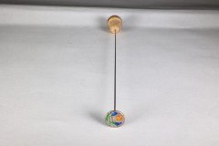 Liberty & Co., attributed. In the Style of Archibald Knox. An Arts & Crafts Silver Hat Pin with Celtic Decoration - Thumbnail 2