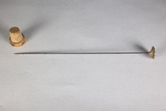 Liberty & Co., attributed. In the Style of Archibald Knox. An Arts & Crafts Silver Hat Pin with Celtic Decoration - Thumbnail 6