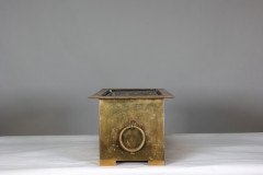Margaret Gilmour School. A Glasgow School Brass Planter - Thumbnail 3