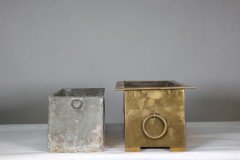 Margaret Gilmour School. A Glasgow School Brass Planter - Thumbnail 7