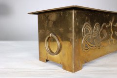 Margaret Gilmour School. A Glasgow School Brass Planter - Thumbnail 14