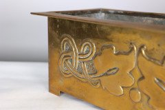 Margaret Gilmour School. A Glasgow School Brass Planter - Thumbnail 16
