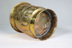 Margaret Gilmour School, Arts & Crafts Brass Planter with Galleon Scene - Thumbnail 9