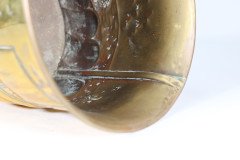 Margaret Gilmour School, Arts & Crafts Brass Planter with Galleon Scene - Thumbnail 11