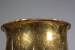 Margaret Gilmour School. An Arts & Crafts Brass Planter with a Galleon at Sea - Thumbnail 15
