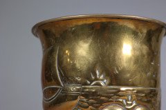 Margaret Gilmour School, Arts & Crafts Brass Planter with Galleon Scene - Thumbnail 18