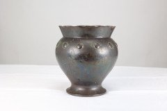 Dr. C. Dresser for Benham & Froud. An Arts & Crafts Copper Plant Pot - Thumbnail 2