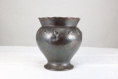 Dr. C. Dresser for Benham & Froud. An Arts & Crafts Copper Plant Pot - Thumbnail 3