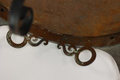 Birmingham Guild of Handicraft Attributed, a Gilded Semi-circular Brass Planter - Thumbnail 17