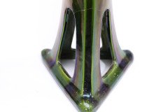 Bretby. An Arts & Crafts Green Planter & Stand Both Stamped Bretby - Thumbnail 16