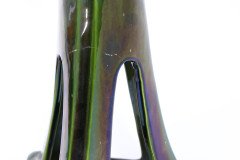 Bretby. An Arts & Crafts Green Planter & Stand Both Stamped Bretby - Thumbnail 17