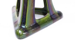 Bretby. An Arts & Crafts Green Planter & Stand Both Stamped Bretby - Thumbnail 18