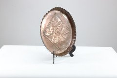Arts & Crafts Copper Plate c.1900 - Thumbnail 2