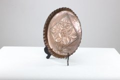 Arts & Crafts Copper Plate c.1900 - Thumbnail 4