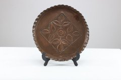 Arts & Crafts Copper Plate c.1900 - Thumbnail 3