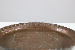 Arts & Crafts Copper Plate c.1900 - Thumbnail 8