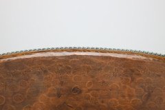 Hugh Wallis. Arts & Crafts Oval Copper Tray with Rope Twist Edge - Thumbnail 11