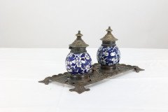Townshend Art Metal Workers. Birmingham. Anglo-Japanese Brass Pen/quill Tray - Thumbnail 10