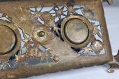 Townshend Art Metal Workers. Birmingham. Anglo-Japanese Brass Pen/quill Tray - Thumbnail 19