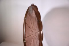 W. A. S. Benson Stamped Mark. A Very Large Arts & Crafts Copper Lily Pad Tray - Thumbnail 3