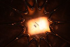 W. A. S. Benson Stamped Mark. A Very Large Arts & Crafts Copper Lily Pad Tray - Thumbnail 11