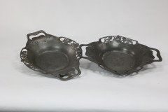 Liberty & Co., Made by William Haseler. A Pair of Arts & Crafts Pewter Trays - Thumbnail 4