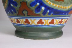 Gouda Holland, art Nouveau earthenware Rhodian vase - Thumbnail 13