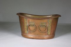 Liberty & Co., an Arts & Crafts Champagne Boat Shaped Champagne Bucket - Thumbnail 3