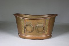Liberty & Co., an Arts & Crafts Champagne Boat Shaped Champagne Bucket - Thumbnail 6