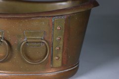 Liberty & Co., an Arts & Crafts Champagne Boat Shaped Champagne Bucket - Thumbnail 13