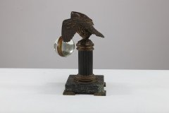 French Gilt Bronze Fob Watch Holder - Thumbnail 4