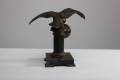 French Gilt Bronze Fob Watch Holder - Thumbnail 6