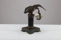 French Gilt Bronze Fob Watch Holder - Thumbnail 7