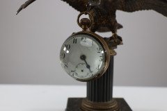 French Gilt Bronze Fob Watch Holder - Thumbnail 8