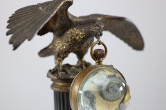 French Gilt Bronze Fob Watch Holder - Thumbnail 9
