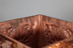 An Arts & Crafts Copper Conical Coal Bucket & Lid - Thumbnail 14